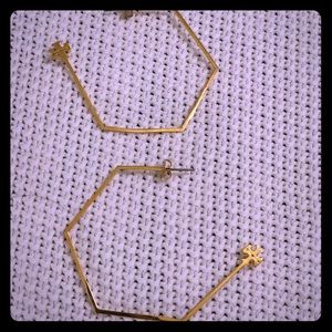 Tory Burch Large Hoops